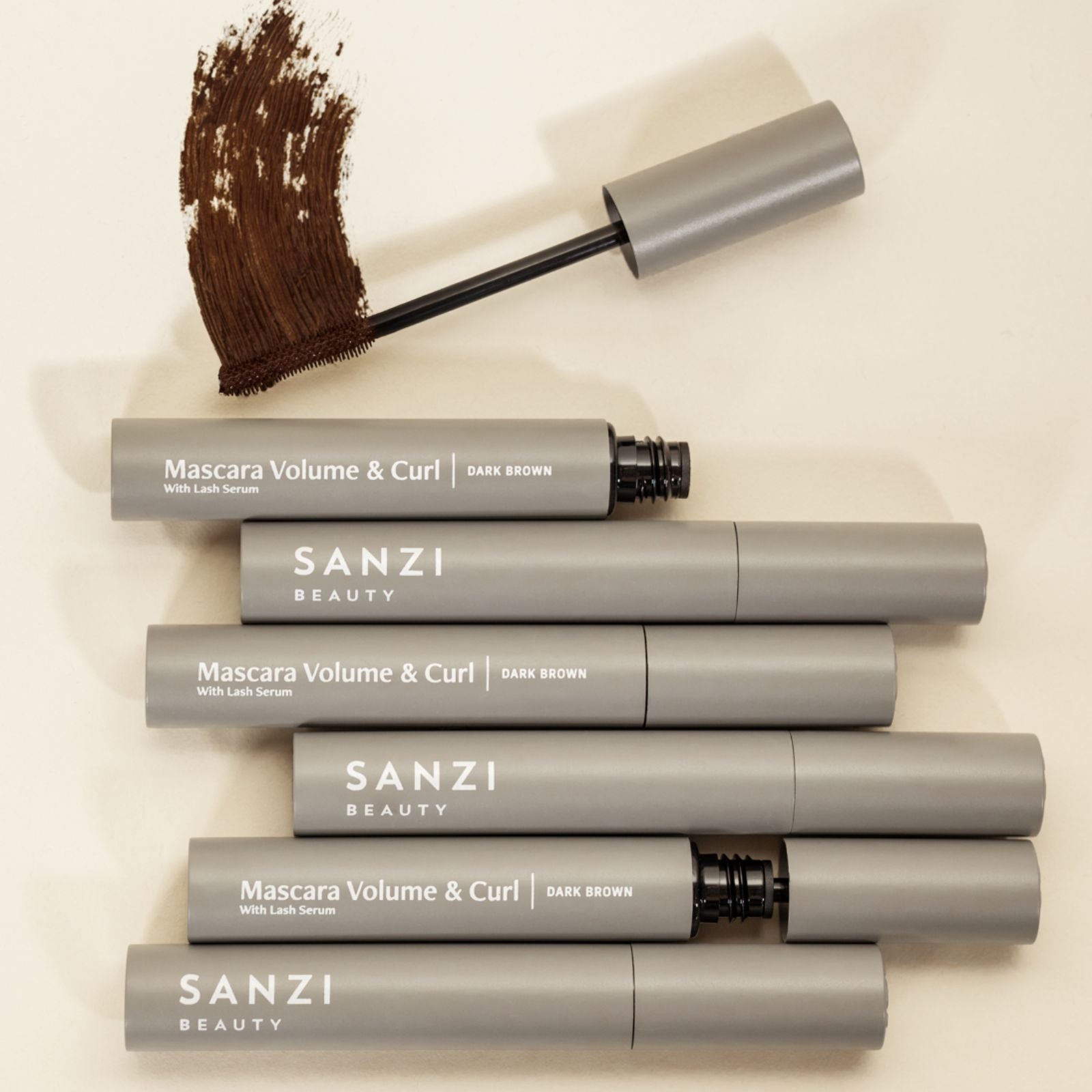 MASCARA VOLUME & CURL (WITH EYELASH SERUM)