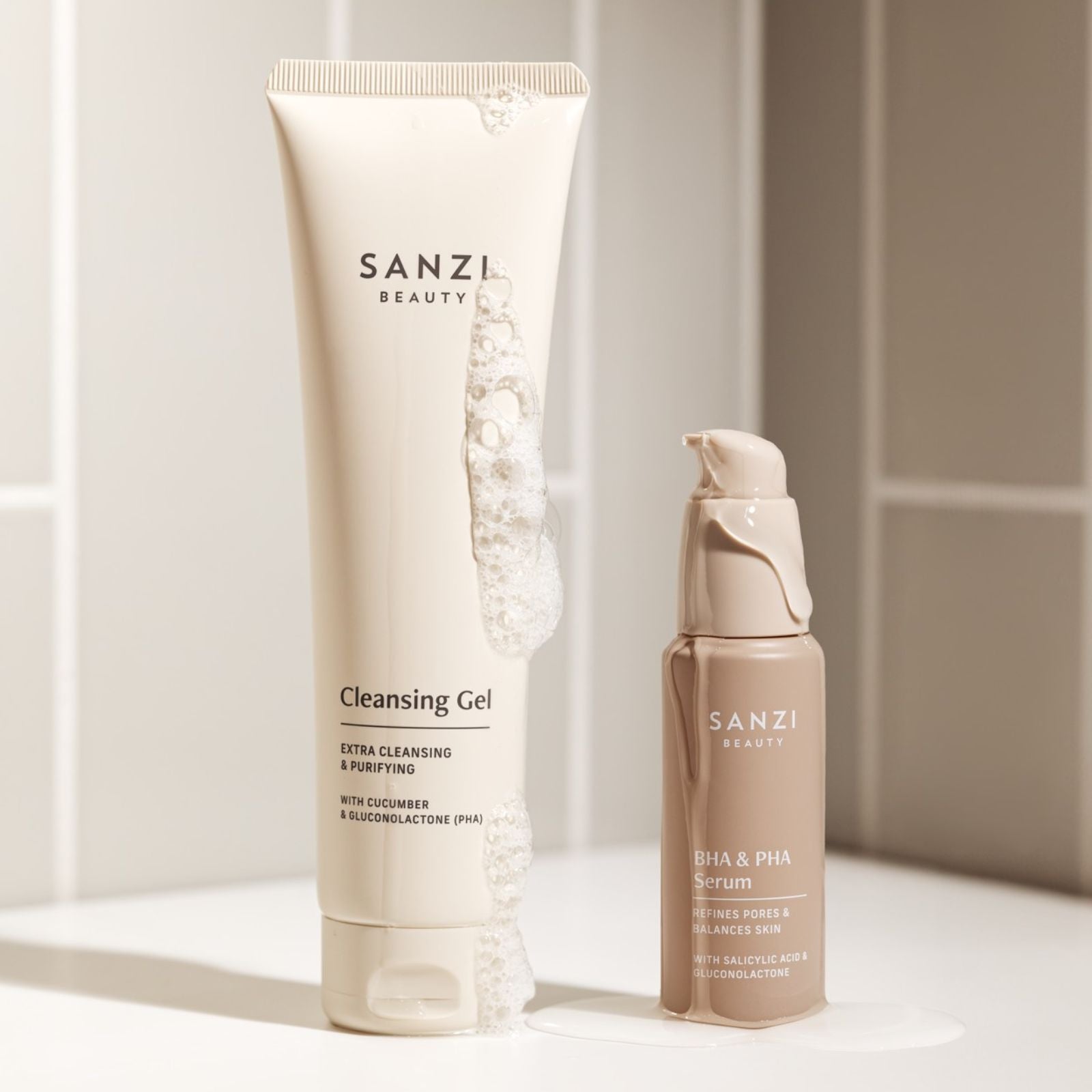 PAKKE: CLEANSING GEL + BHA/PHA SERUM