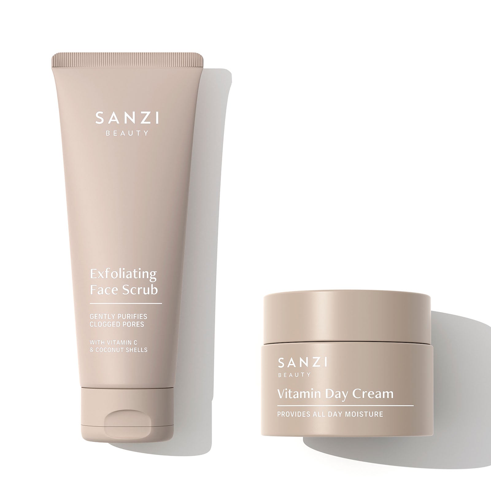 FARS DAG PAKKE: EXFOLIATING FACE SCRUB & VITAMIN DAY CREAM